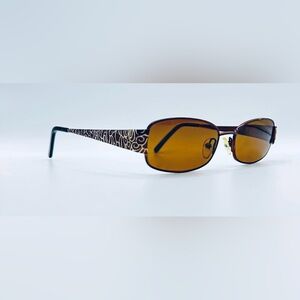 South Hampton SH908 Brown Oval Sunglasses Frames Only